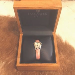 Lancaster Diamond Watch (Authentic diamonds .46 carats), $2OO